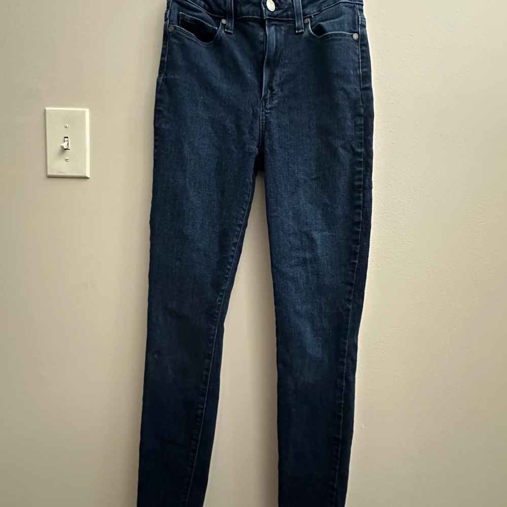 PAIGE High Rise Dark Indigo Women's Jeans